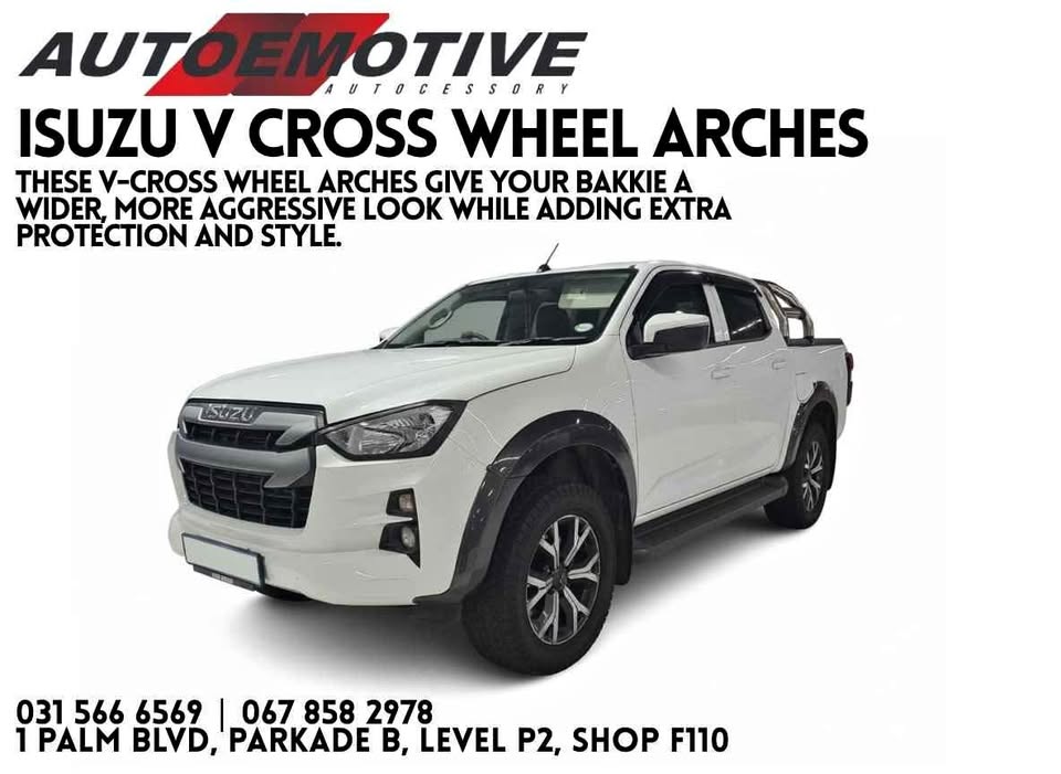 Isuzu V Cross Wheel Arches - Private Seller Isuzu V Cross Wheel Arches - Private Seller