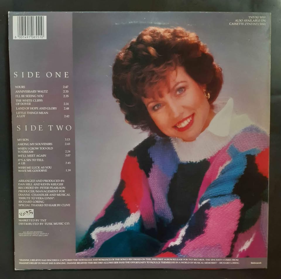 Dianne Chandler - Sincerely Yours LP Record