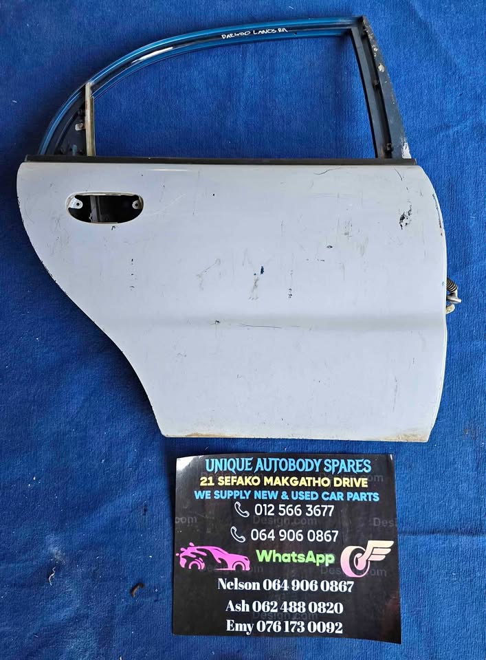 Daewoo Lanos Right Rear Door Daewoo Lanos Right Rear Door