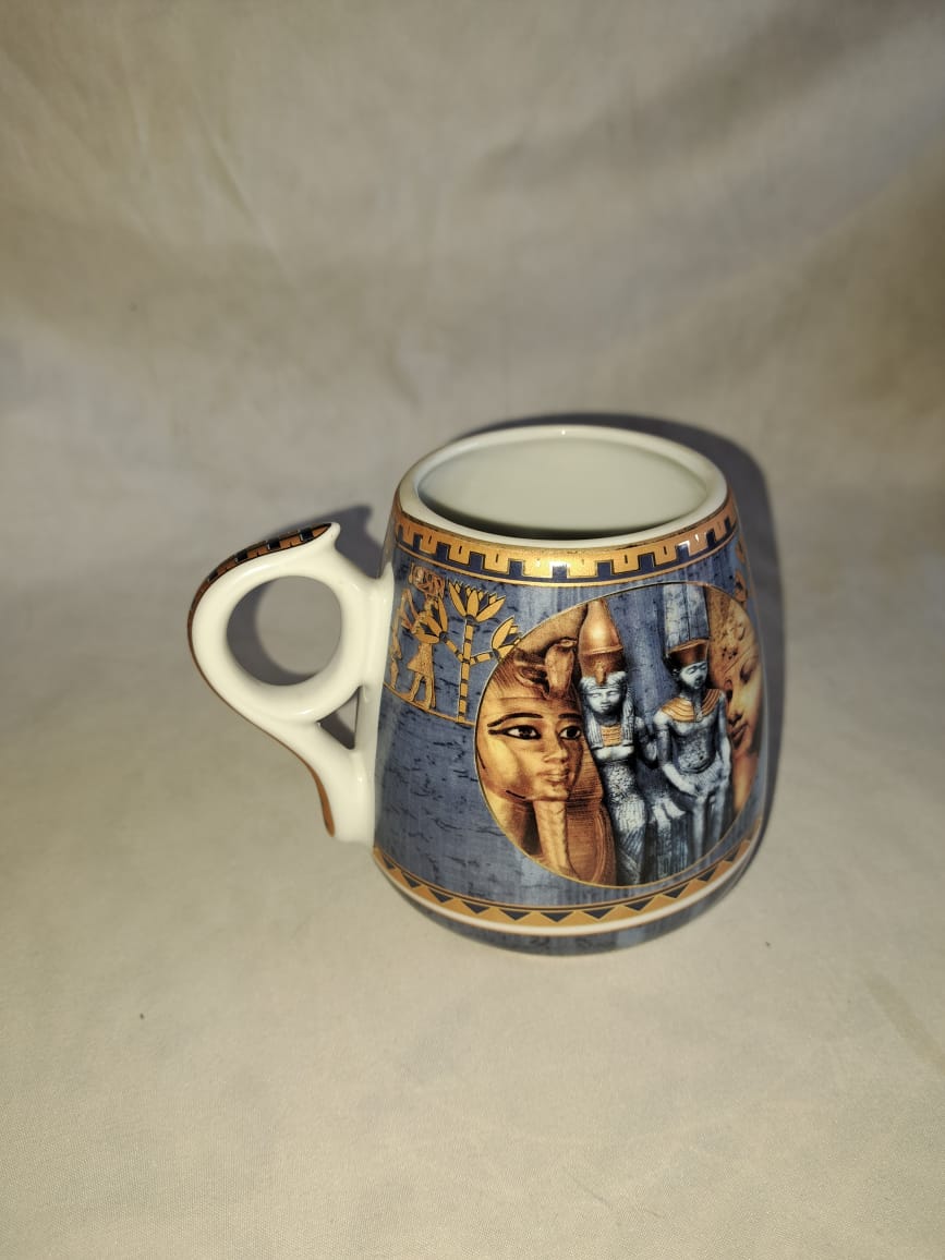 Mahmoud Fathi Egyptian coffee mug antique