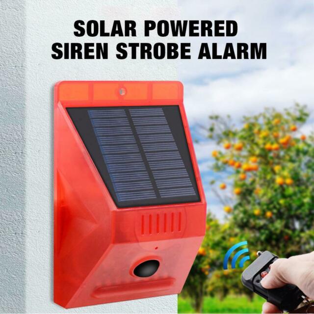 solar alarm