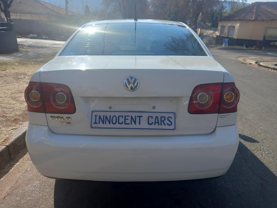 2016 VW POLO VIVO SEDAN 1.4 ENGINE PETROL, MANUAL, WHITE COLOR, MILEAGE 73000KM