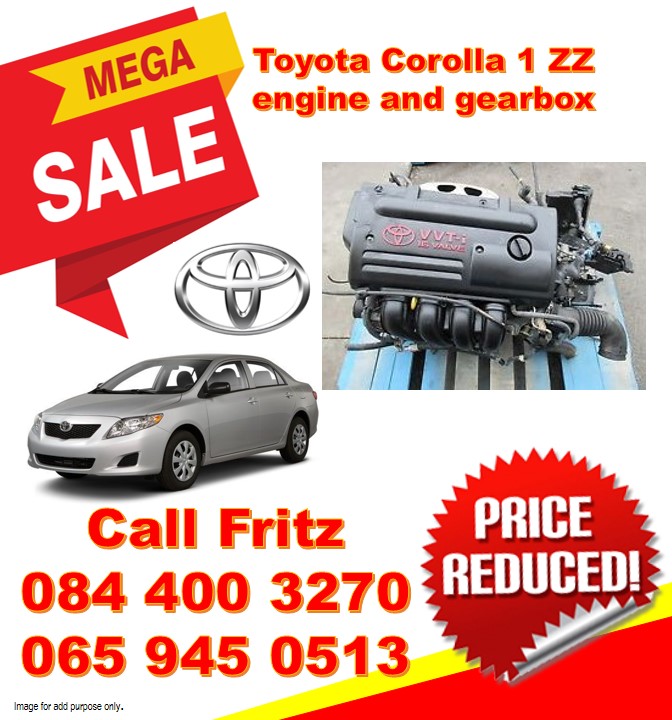 Toyota Corolla 1 ZZ engine. - Private Seller Toyota Corolla 1 ZZ engine. - Private Seller