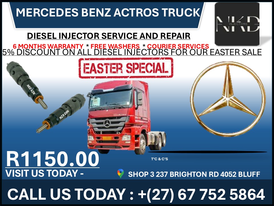 Mercedes Benz Actros Truck Diesel Injectors - Private Seller Mercedes Benz Actros Truck Diesel Injectors - Private Seller