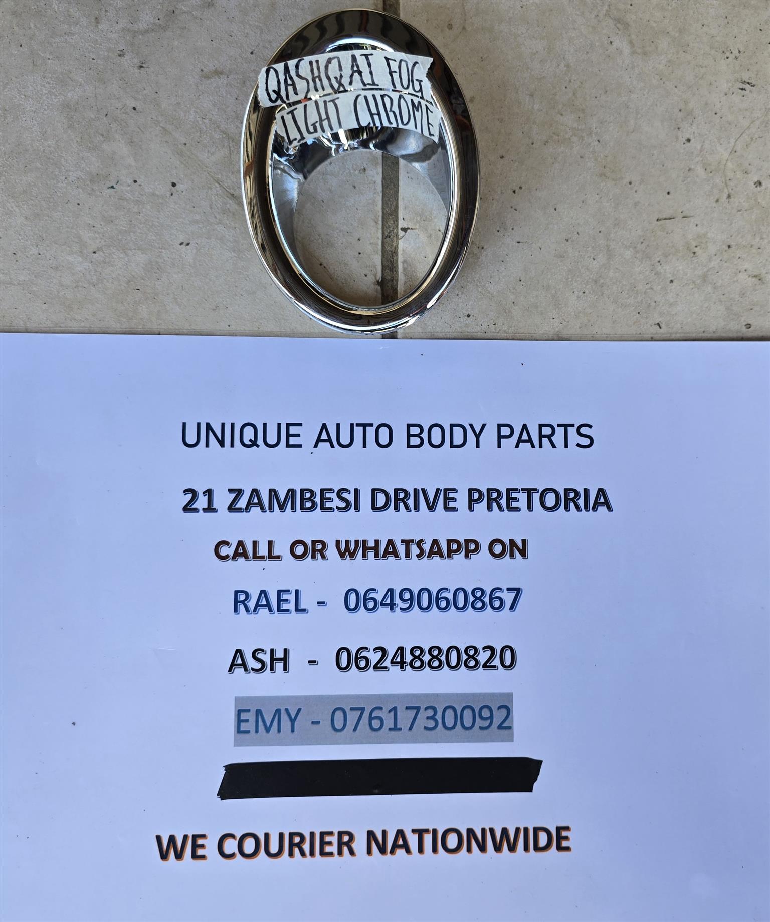 Nissan Qashqai Chrome Fog Light Nissan Qashqai Chrome Fog Light