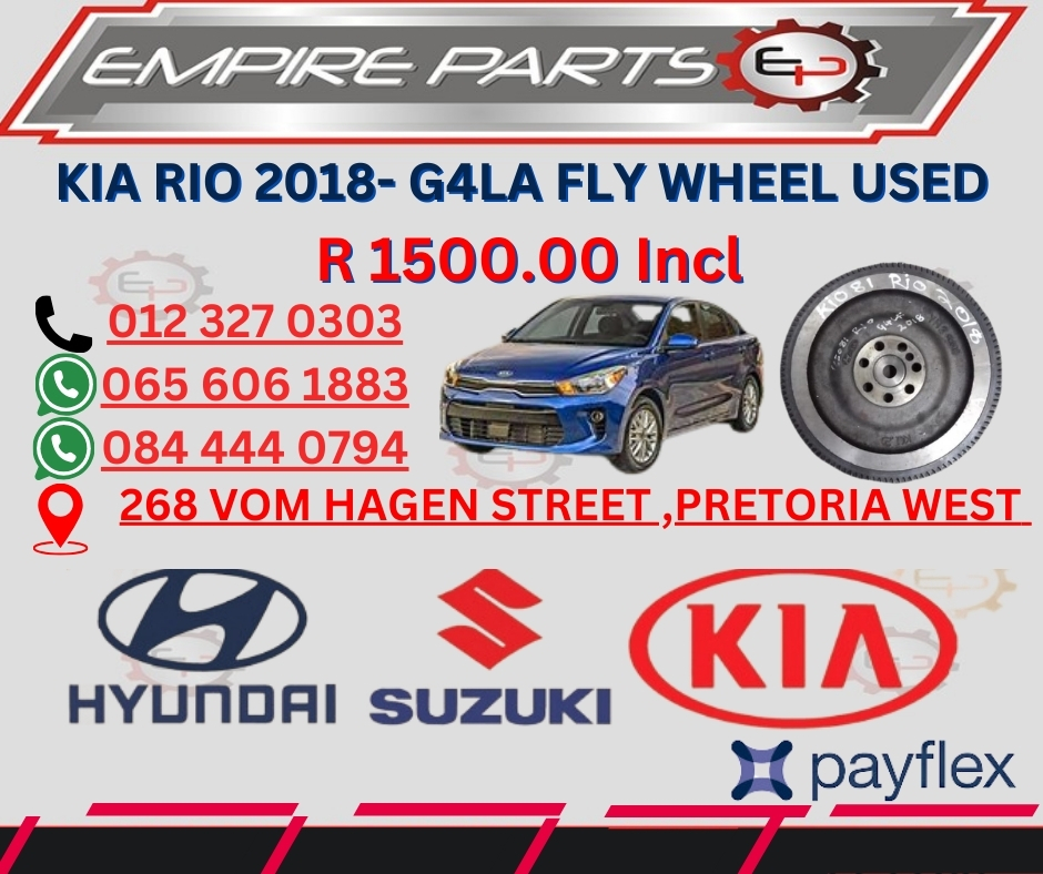 KIA RIO 2018- G4LA FLY WHEEL USED - Private Seller