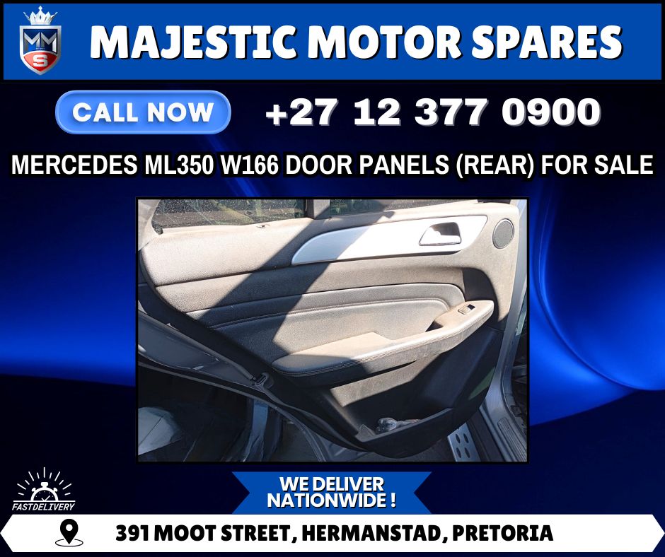 Mercedes-Benz ML350 W166 Door panels (Rear) for Sale – Used - Private Seller Mercedes-Benz ML350 W166 Door panels (Rear) for Sale – Used - Private Seller