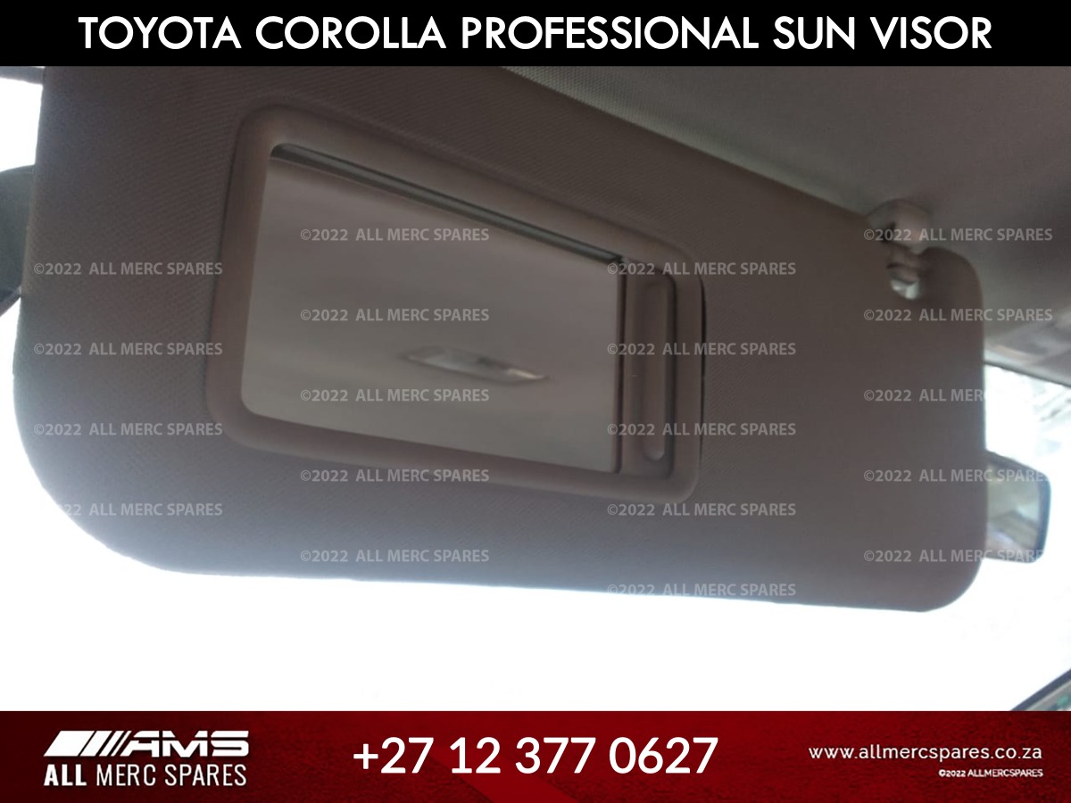 Used Toyota Corolla Professional Sun Visors for Sale - Private Seller Used Toyota Corolla Professional Sun Visors for Sale - Private Seller