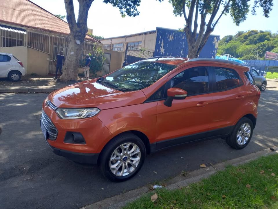 2013 FORD ECOSPORT 1.0 Petrol, Manual Transmission, Orange Color, Mileage