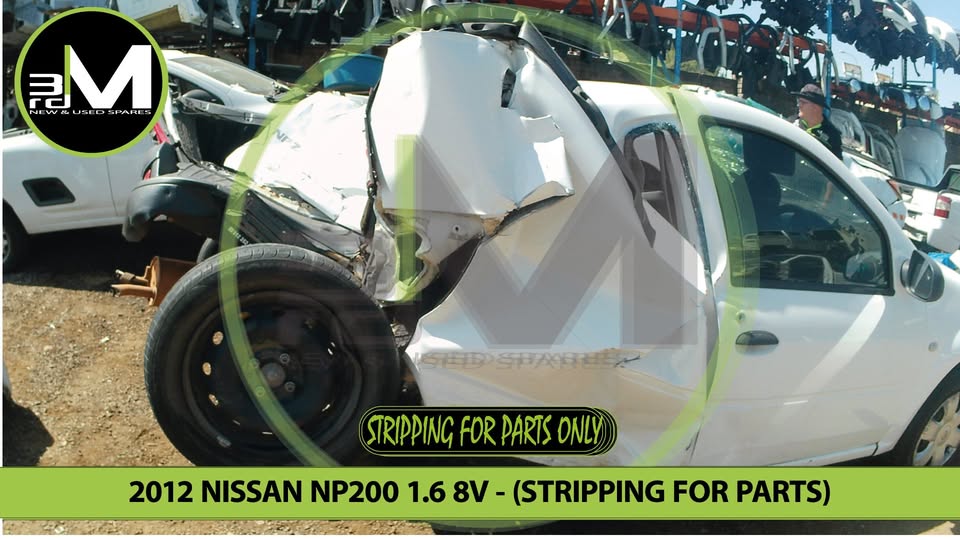 2012 NISSAN NP200 1.6 BASE (STRIPPING-FOR-PARTS) - Private Seller 2012 NISSAN NP200 1.6 BASE (STRIPPING-FOR-PARTS) - Private Seller