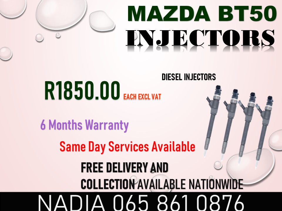 MAZDA BT50 DIESEL INJECTORS FOR SALE - Private Seller MAZDA BT50 DIESEL INJECTORS FOR SALE - Private Seller