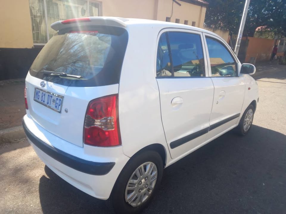 2007 Hyundai Atos Prime 1.1 Petrol, Manual, White, 115000kms