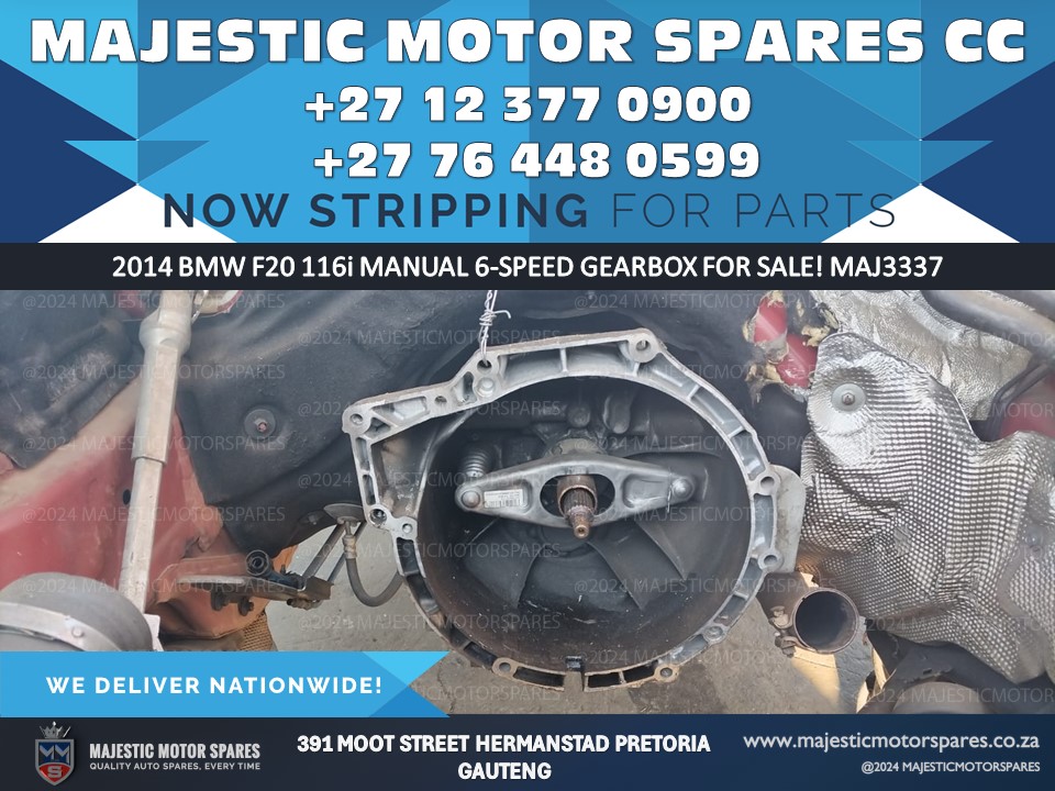 BMW 116i 6-Speed Manual Gearbox - Second Hand for Sale! - Private Seller BMW 116i 6-Speed Manual Gearbox - Second Hand for Sale! - Private Seller