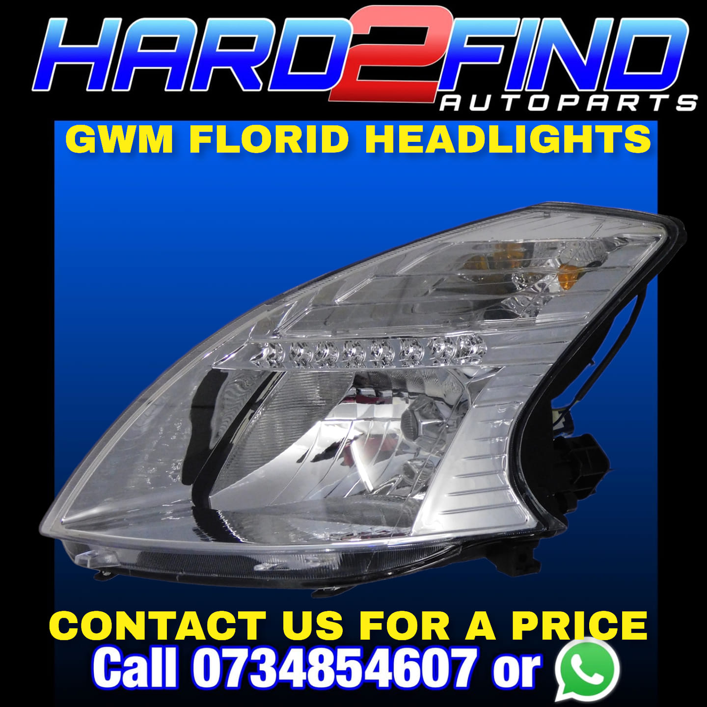 GWM FLORID HEADLIGHTS FOR SALE - Private Seller GWM FLORID HEADLIGHTS FOR SALE - Private Seller