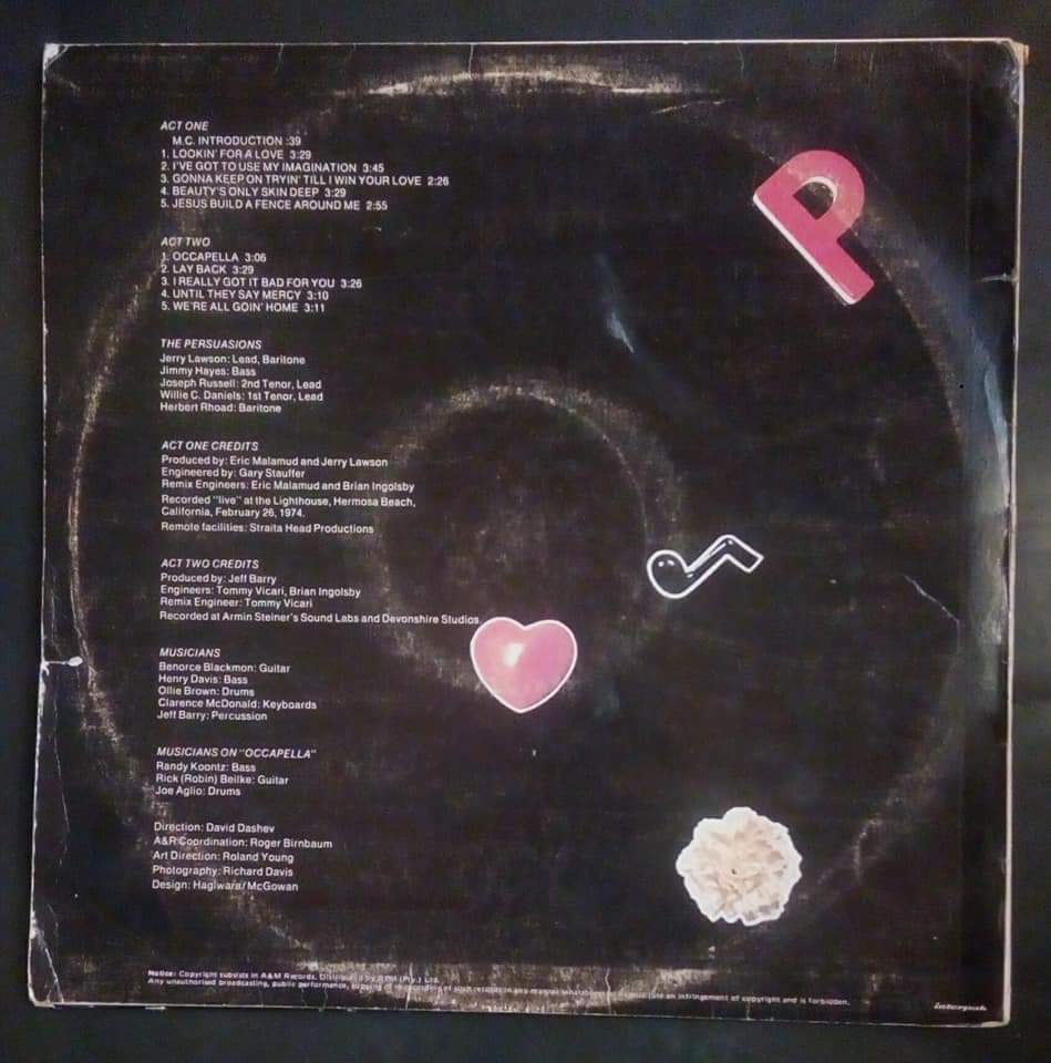 The Persuasions - More Than Before LP Record