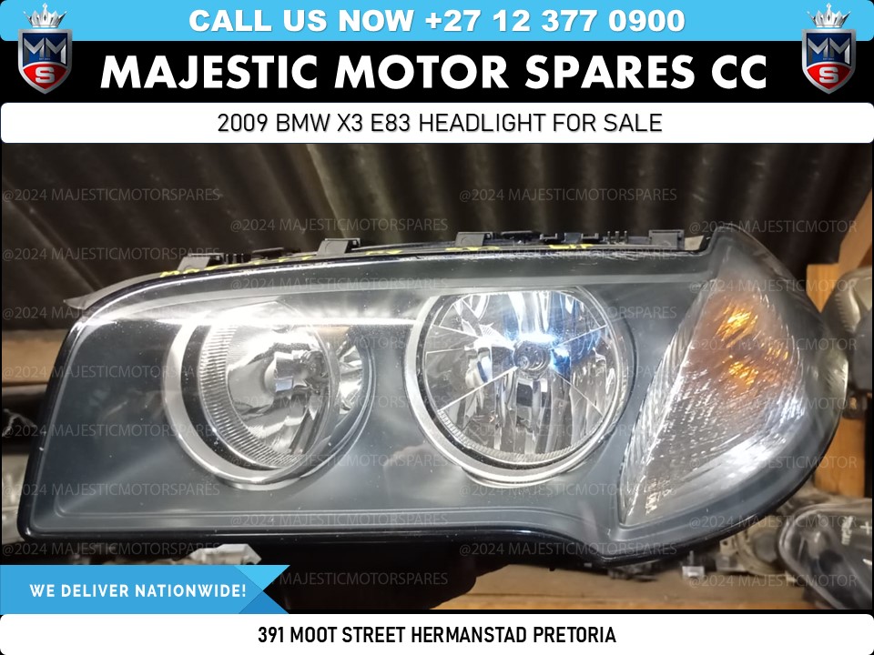 2009 BMW X3 E83 Headlight used for Sale