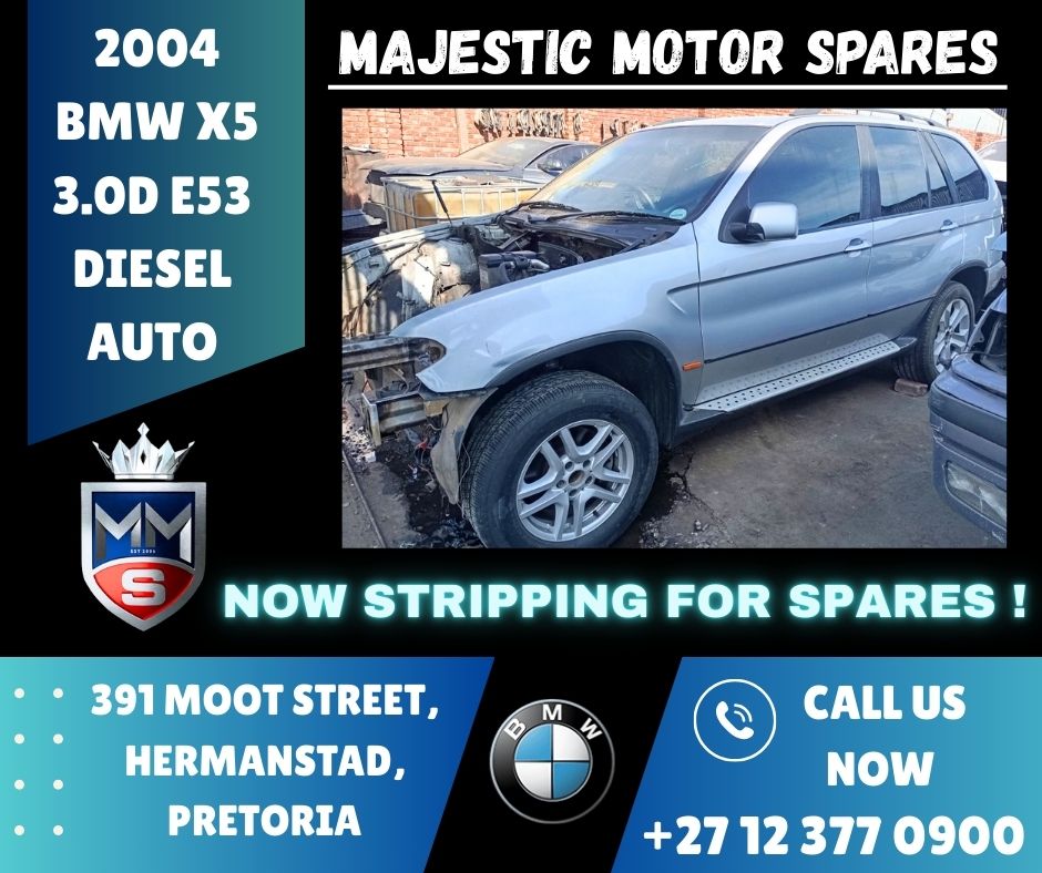 2004 BMW X5 3.0D E53 diesel automatic Now stripping for Spares! - Private Seller 2004 BMW X5 3.0D E53 diesel automatic Now stripping for Spares! - Private Seller