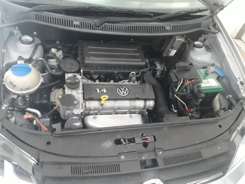 2016 VW POLO VIVO 1.4 SEDAN SILVER, MANUAL, PETROL,