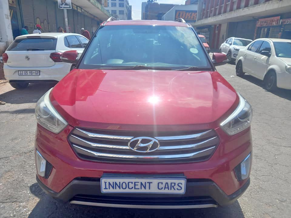 2017 HYUNDAI CRETA 2.0 PETROL, AUTOMATIC TRANSMISSION, RED COLOUR