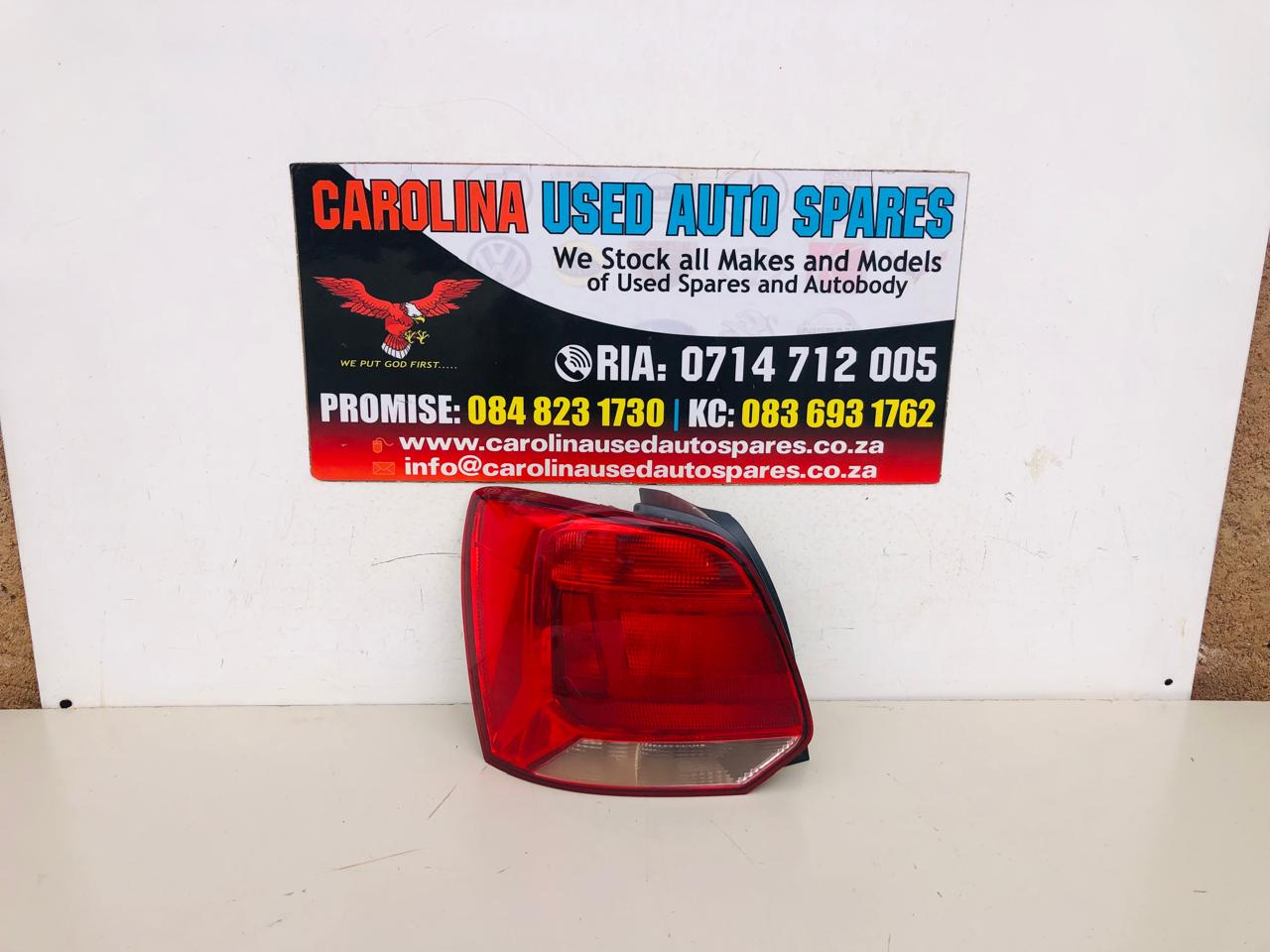 VW Polo vivo left side taillight (hatchback) - Private Seller VW Polo vivo left side taillight (hatchback) - Private Seller