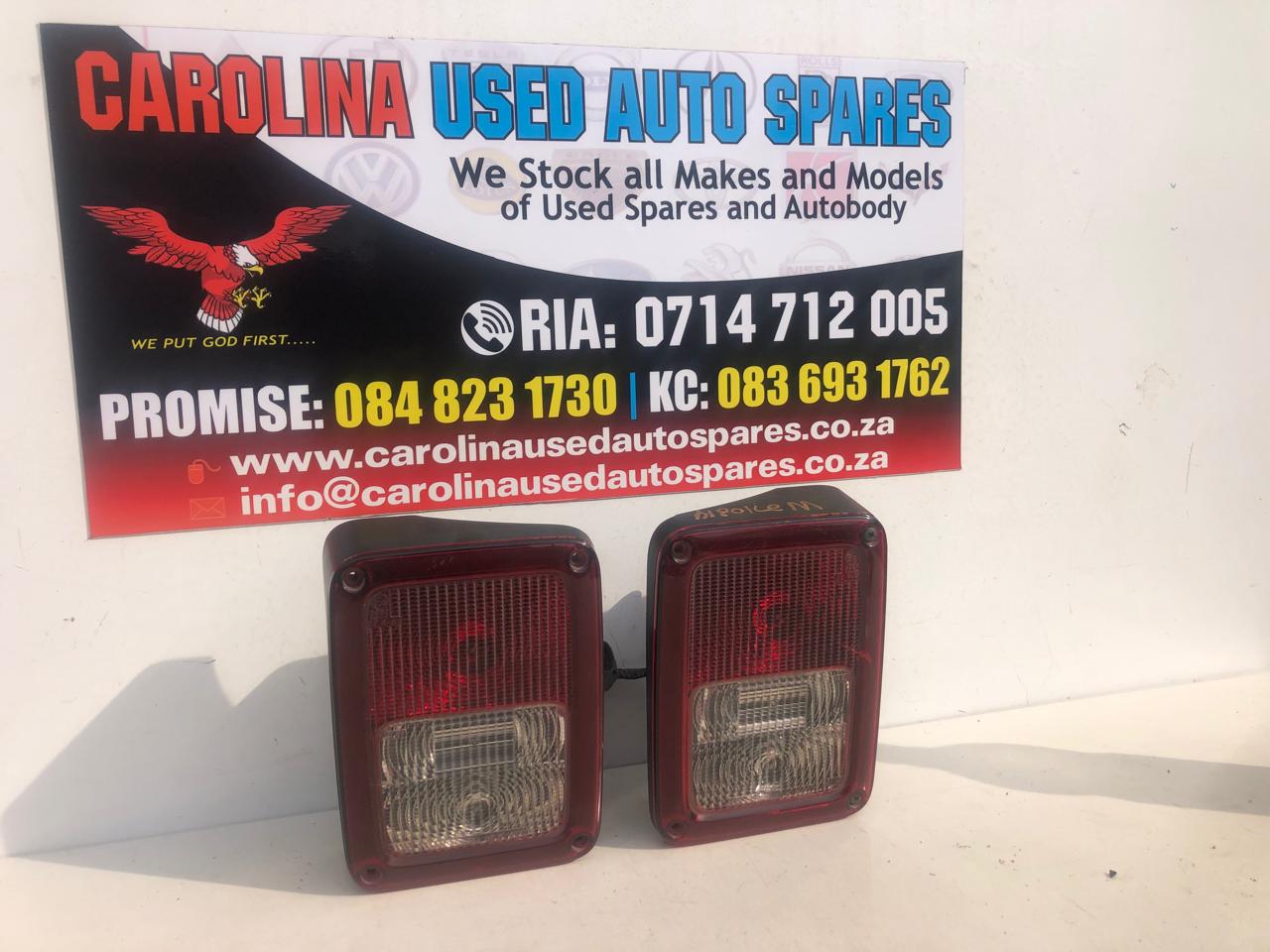 Jeep Wrangle left and right side taillights - Private Seller Jeep Wrangle left and right side taillights - Private Seller