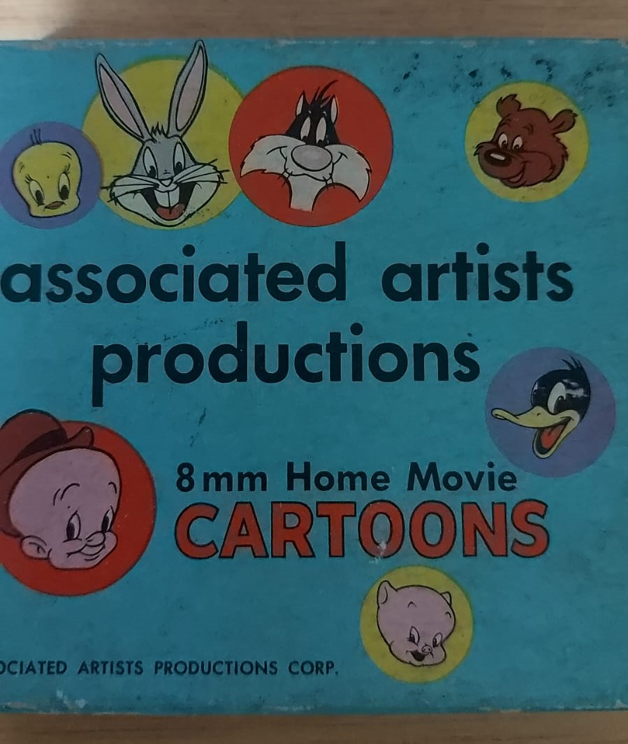 VINTAGE CARTOONS 8mm HOME MOVIE ASSOCIATED ARTISTS WARNER BROTHers