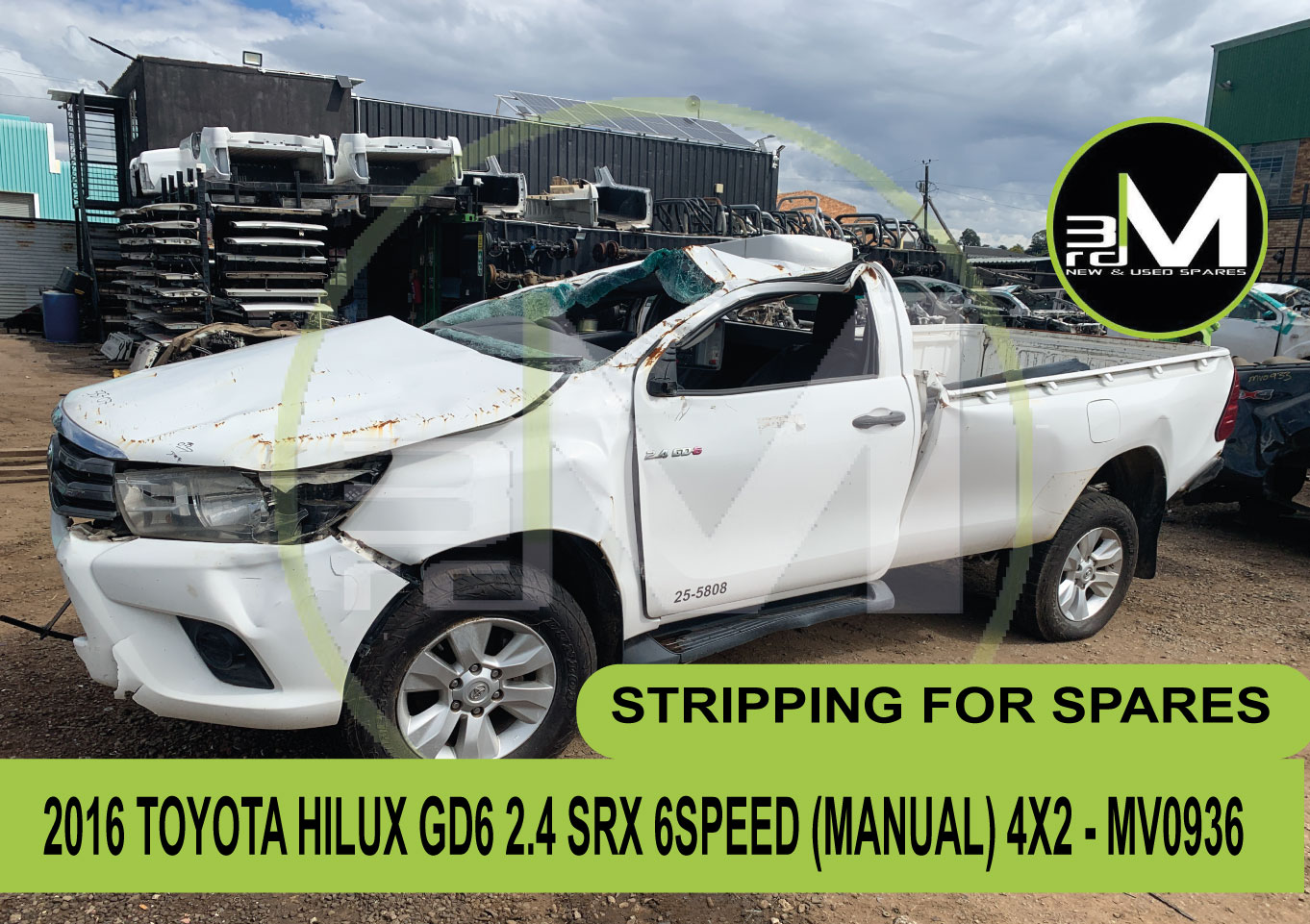 STRIPPING FOR SPARES- 2016 TOYOTA HILUX GD6 SRX - Private Seller STRIPPING FOR SPARES- 2016 TOYOTA HILUX GD6 SRX - Private Seller