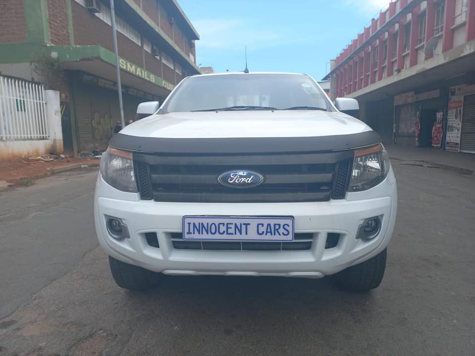 2013 FORD RANGER 2.2TDCi 6 SPEED, SINGLE CAB, MANUAL TRANSMISSION, WHITE COLOUR, 146000KM