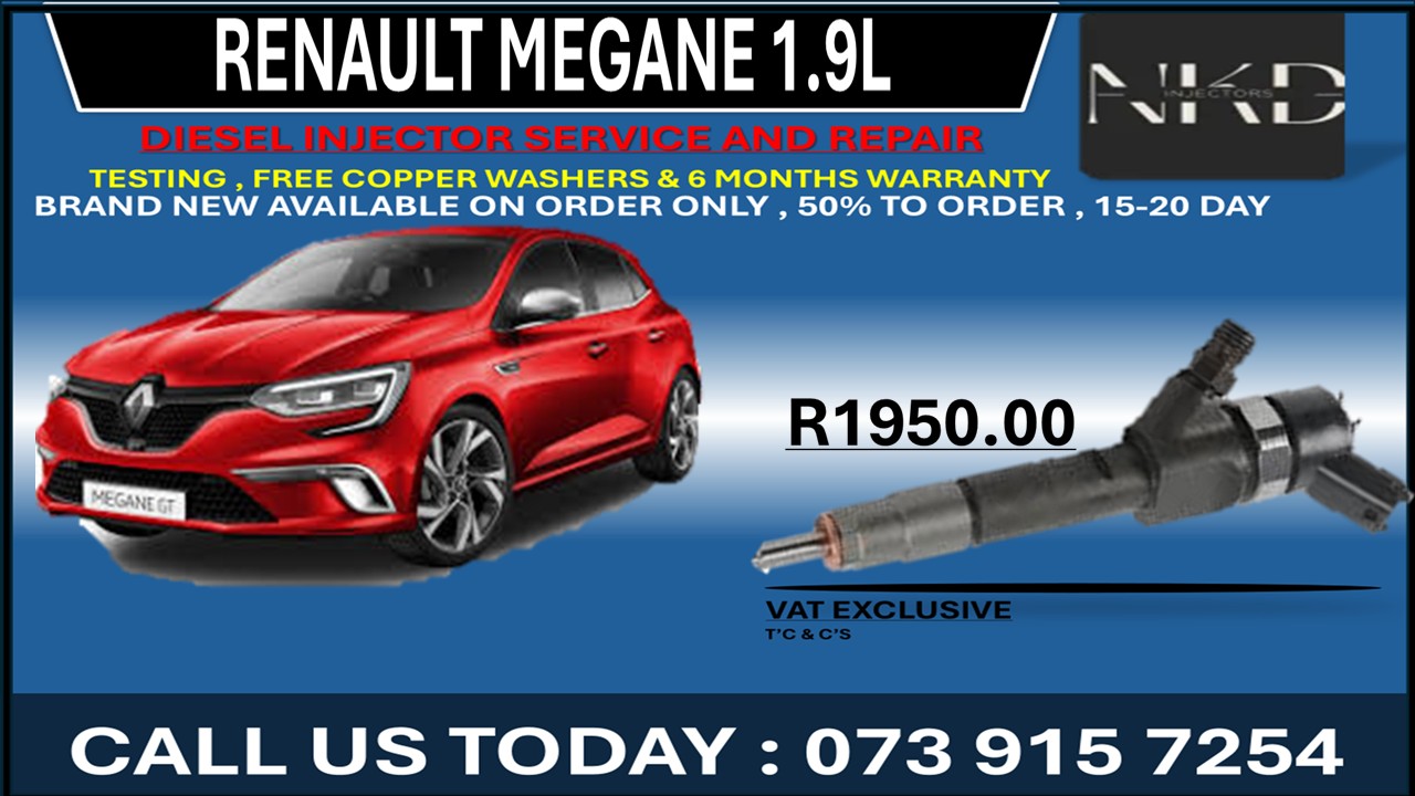 Renault Megane 1.9L Diesel Injectors - Private Seller Renault Megane 1.9L Diesel Injectors - Private Seller