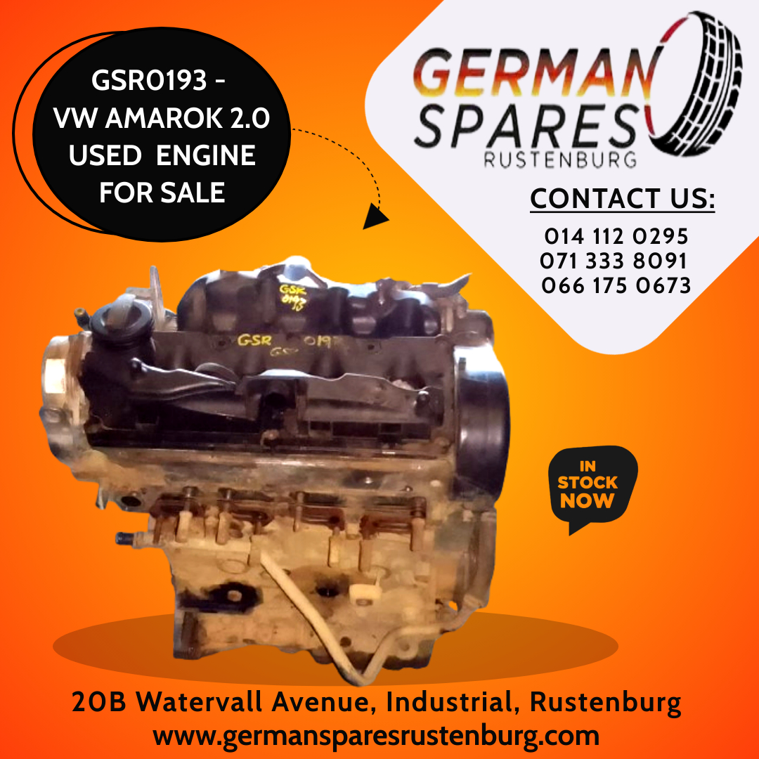 GSR0193 - VW AMAROK 2.0 USED ENGINE FOR SALE - Private Seller