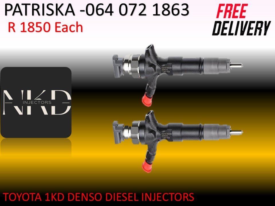 TOYOTA 1KD & 2KD DIESEL INJECTORS - Private Seller TOYOTA 1KD & 2KD DIESEL INJECTORS - Private Seller