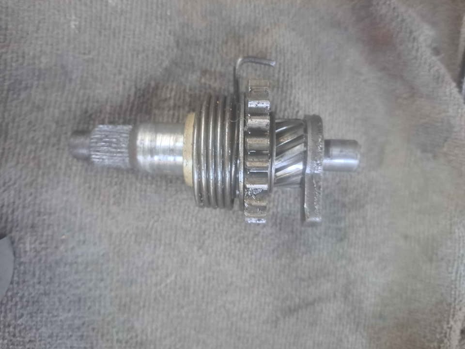 Yamaha dt125/dt175 Kickstart mechanism