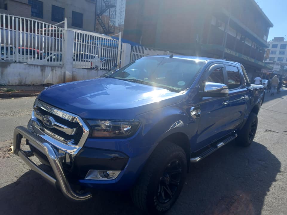 2014 FORD RANGER 3.2 XLT DIESEL, AUTOMATIC 4X4, DOUBLE CAB, BLUE COLOUR