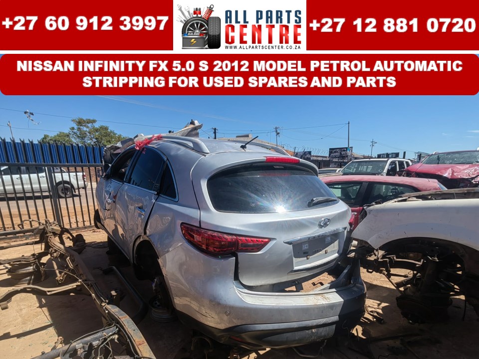 Nissan Infinity stripping for used spares and used parts