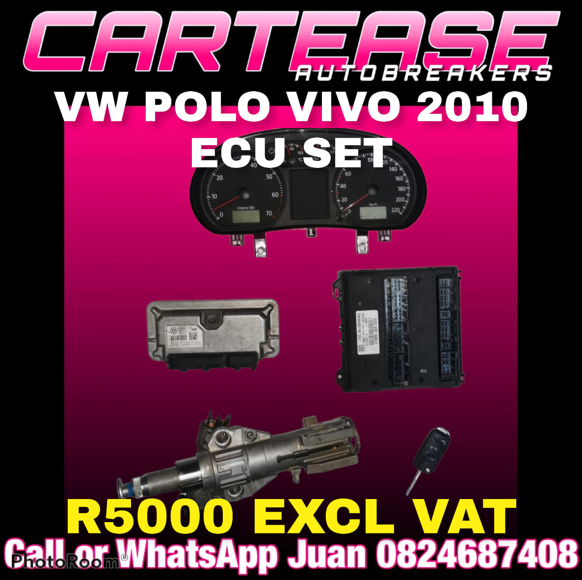 VW POLO VIVO 2010 1.4LT #CLP ECU SET - Private Seller VW POLO VIVO 2010 1.4LT #CLP ECU SET - Private Seller