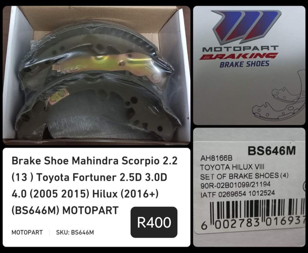 Toyota brake shoes for sale (new in original packaging) - Private Seller