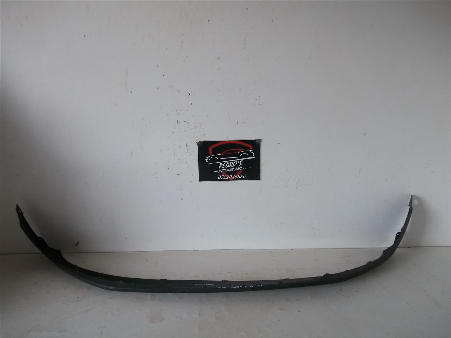 Mini Cooper (F54) front bumper spoiler - Private Seller Mini Cooper (F54) front bumper spoiler - Private Seller
