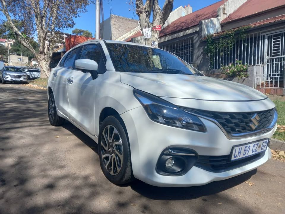 2023 Suzuki Baleno 1.5 Petrol, Automatic, White, 3000kmsService book, Leather seat.