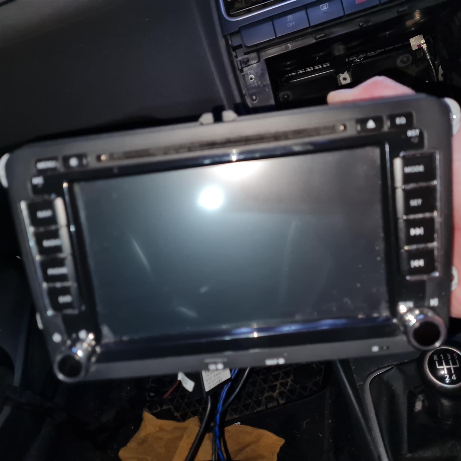 OEM car radio 7inch display with gps 