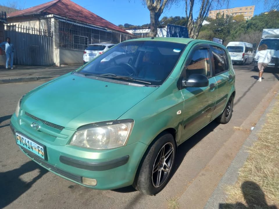 2004 Hyundai Getz 1.4 Petrol, Manual, Green, 94000kms, Spare key
