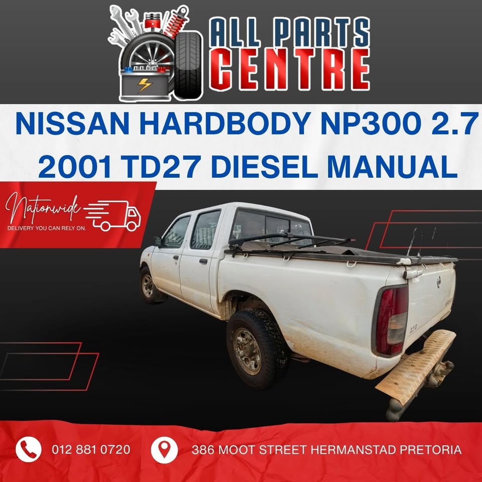 Nissan Hardbody NP300 TD27 2.7 2001 Manual Diesel Stripping for Spares - Private Seller Nissan Hardbody NP300 TD27 2.7 2001 Manual Diesel Stripping for Spares - Private Seller