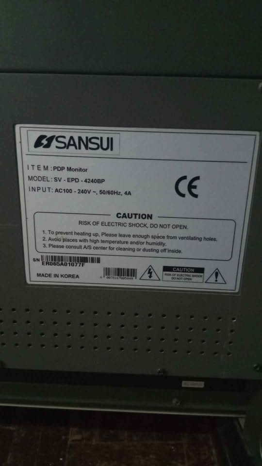 55 inch Sansui flat screen