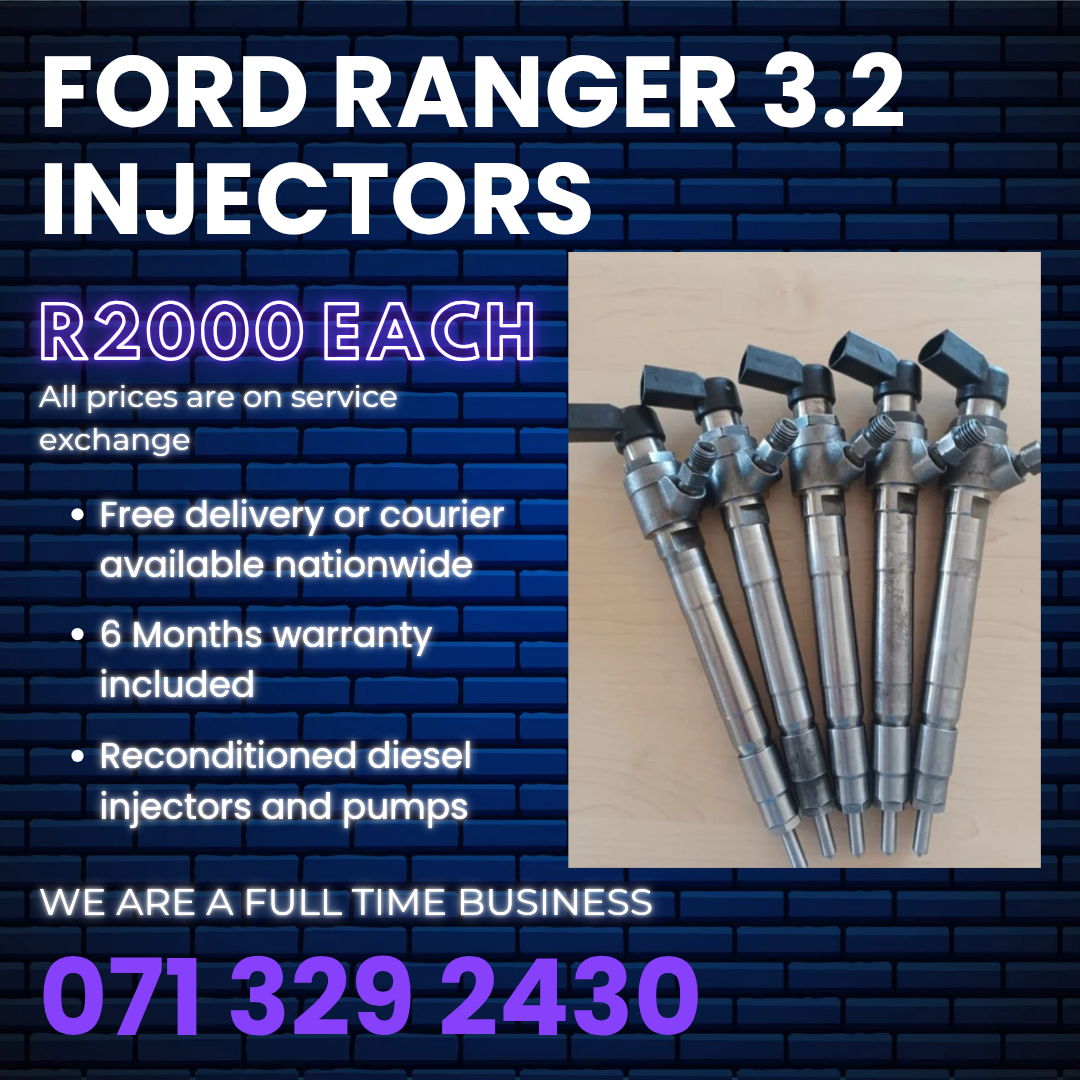 FORD RANGER 3.2 INJECTORS FOR SALE WITH WARRANTY - Private Seller FORD RANGER 3.2 INJECTORS FOR SALE WITH WARRANTY - Private Seller