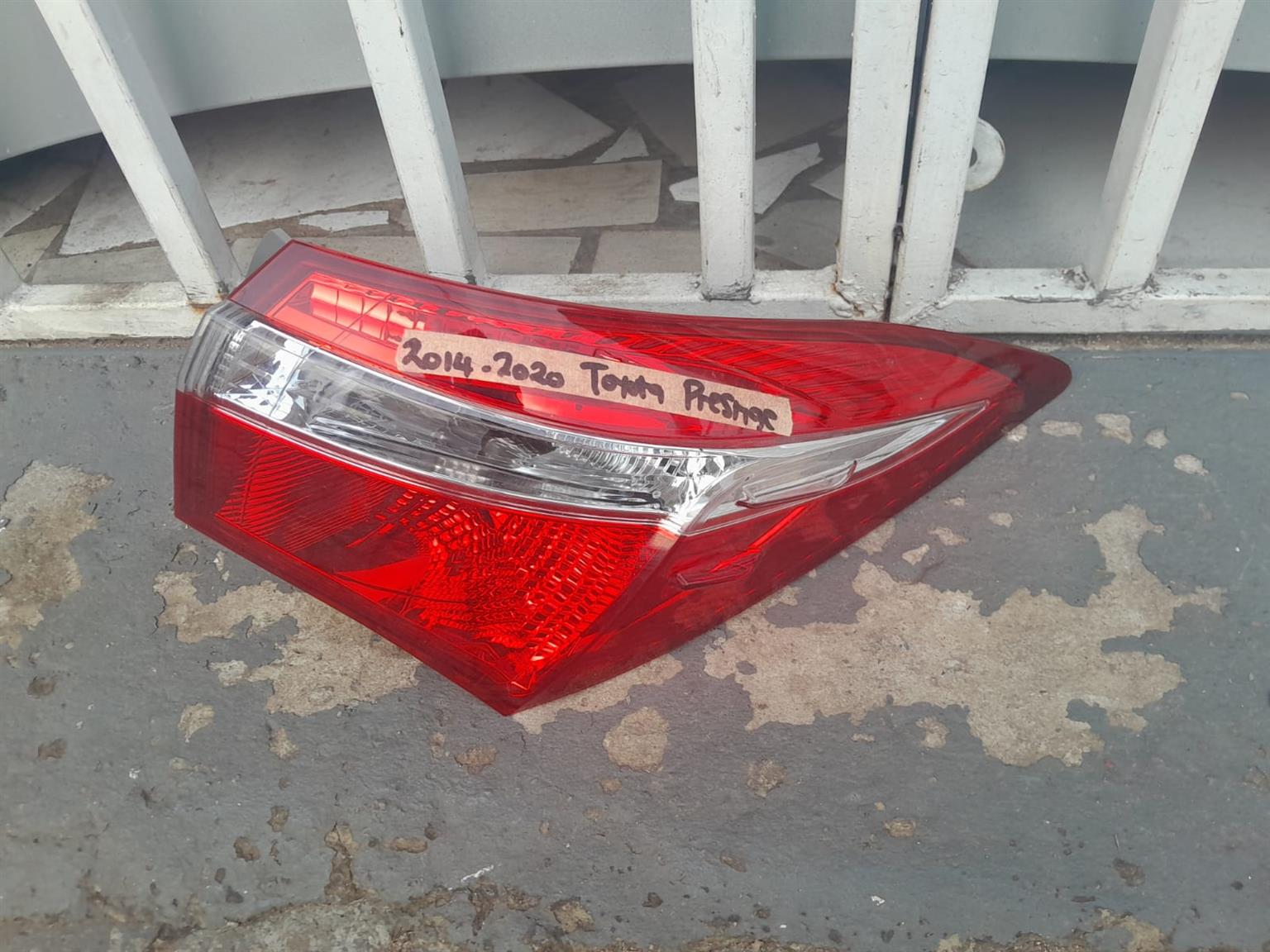 2014-2020 TOYOTA COROLLA PRESTIGE RIGHT SIDE TAILLIGHT FOR SALE - Private Seller 2014-2020 TOYOTA COROLLA PRESTIGE RIGHT SIDE TAILLIGHT FOR SALE - Private Seller