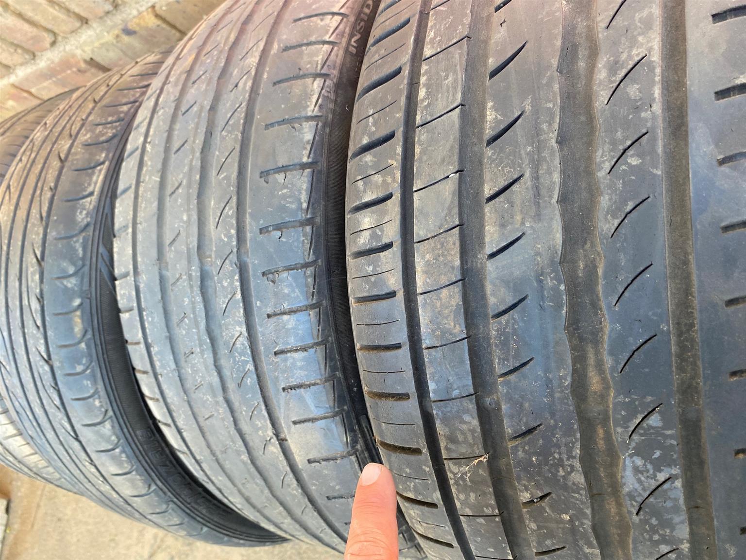 Tyres 225x40x18 - Private Seller