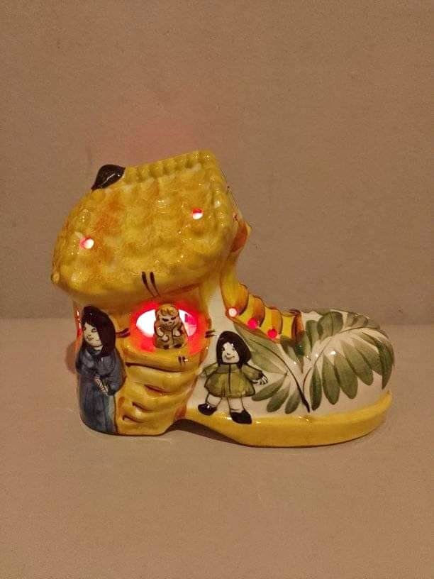 A vintage lamp