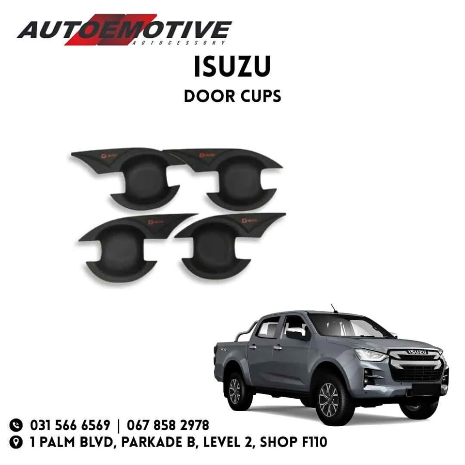 Isuzu Door Cups - Private Seller Isuzu Door Cups - Private Seller