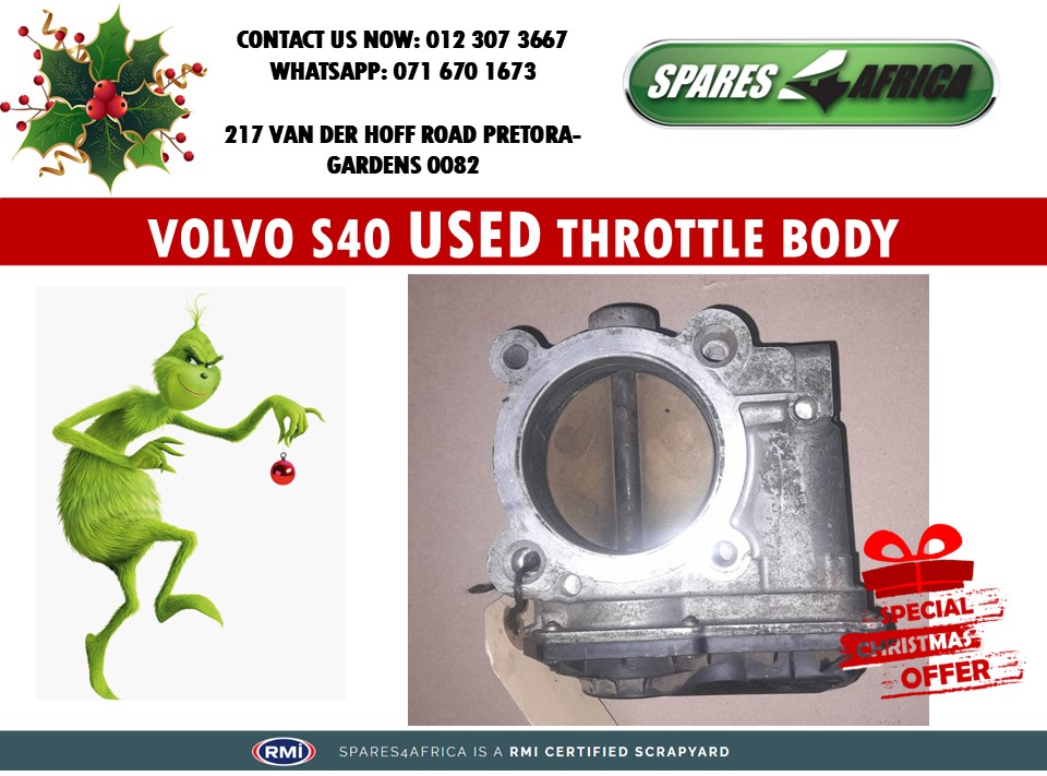 VOLVO S40 USED THROTTLE BODY - Private Seller VOLVO S40 USED THROTTLE BODY - Private Seller