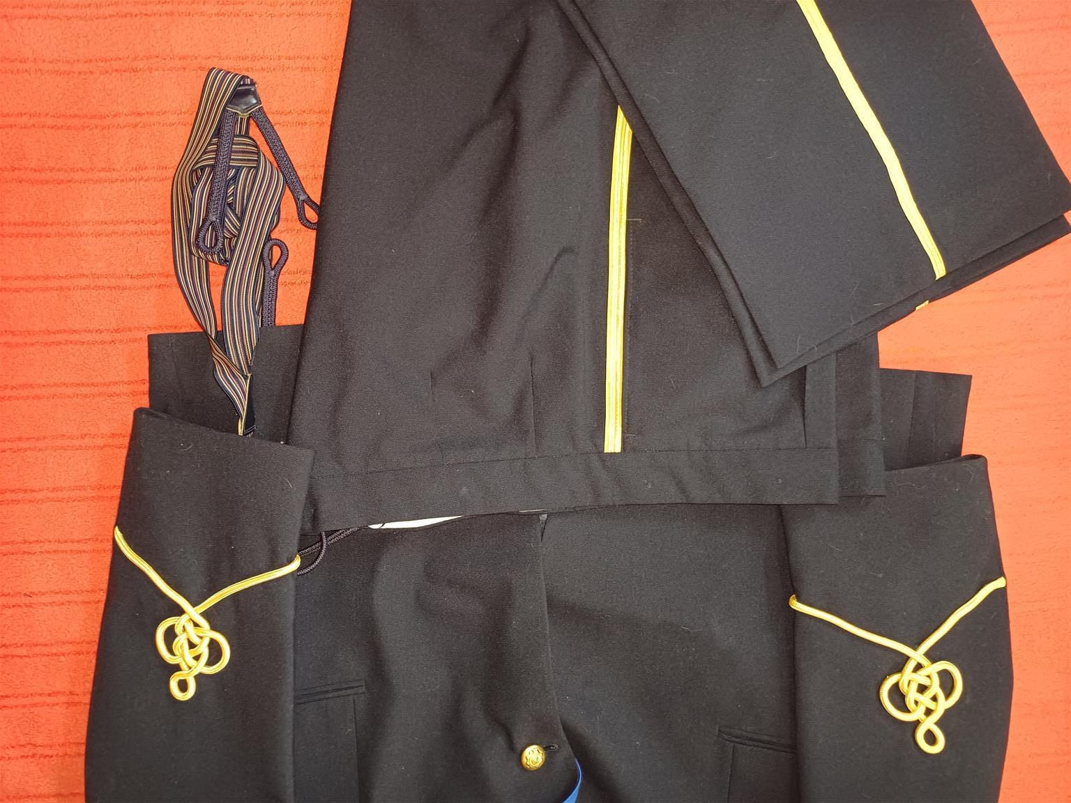 Military uniform collectors items for sale.