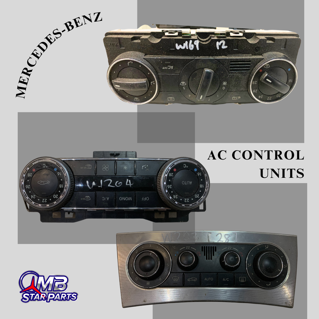 MERCEDES BENZ AC CONTOL UNITS
